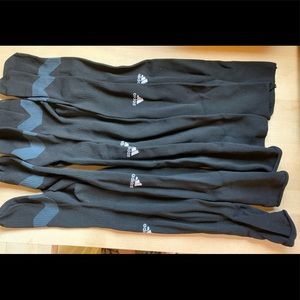 Men’s Adidas black knee high socks